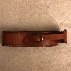 Anthropologie brown belt